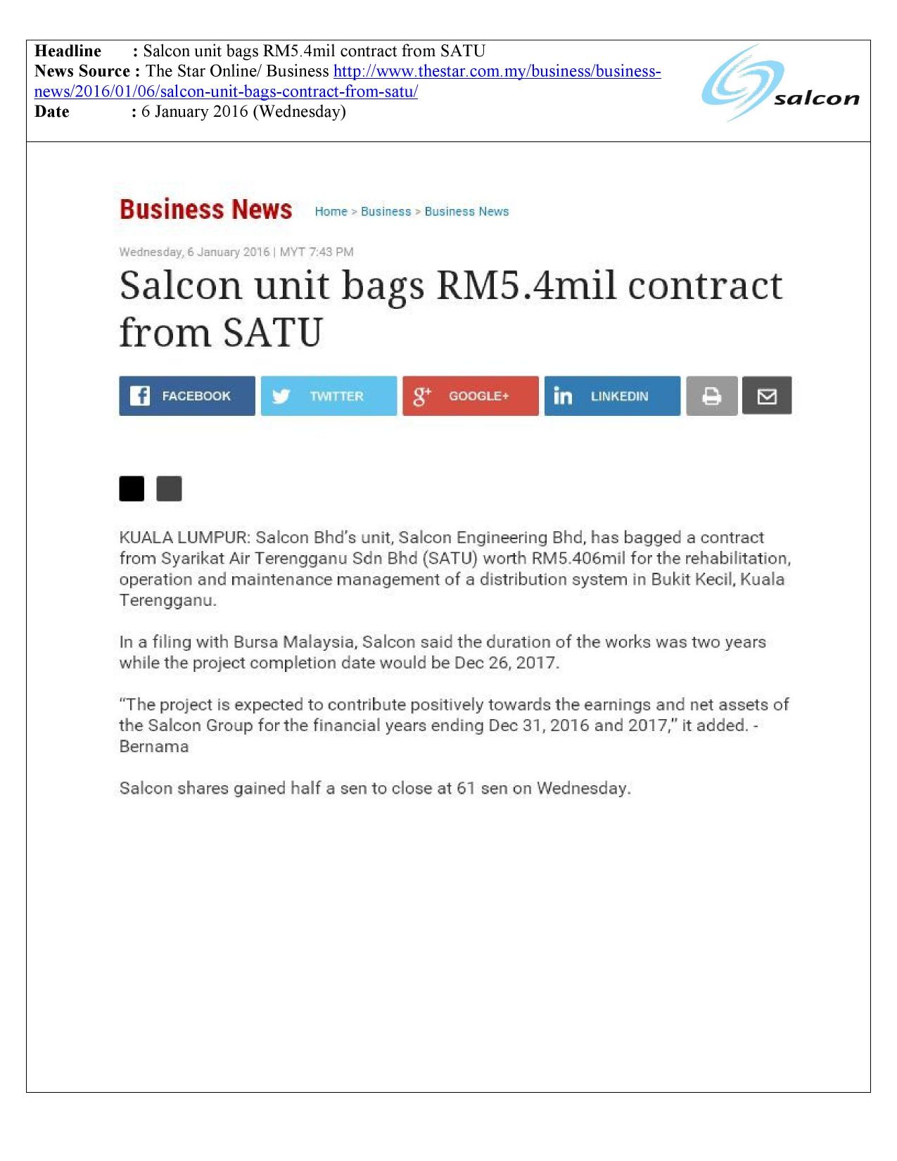 Salcon unit bags RM5.4mil contract from SATU