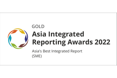 AIRA 2022: Asia's Best Integrated Report (SME) Award - Gold