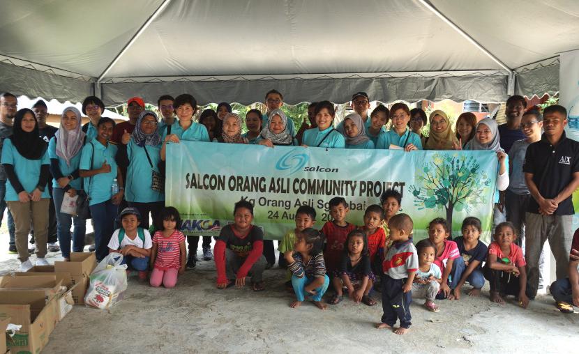 We reached out to brighten the lives of the Sg. Gabai Orang Asli Community