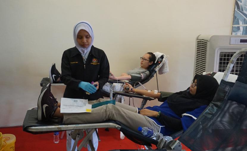 Annual blood donation drive is held to spread the awareness of donating blood to save lives
