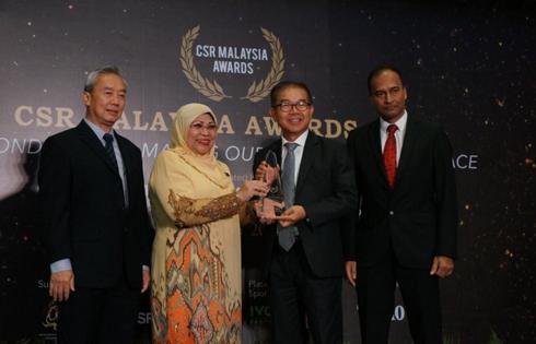 Awarded the CSR Malaysia Awards 2017