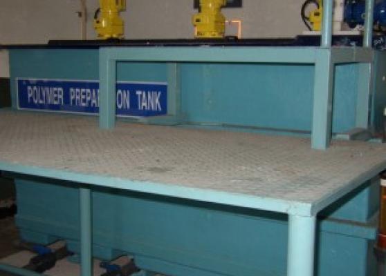 polymer preparation tank