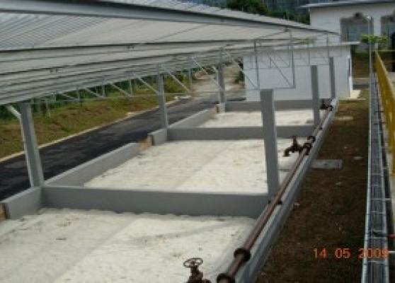 Sludge Sand Drying Beds