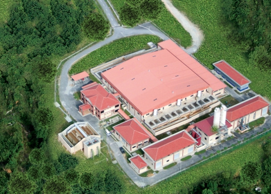 aerial view of Sg. Kinta WTP