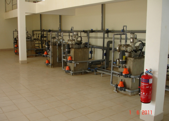 chemical plant dosing facilities