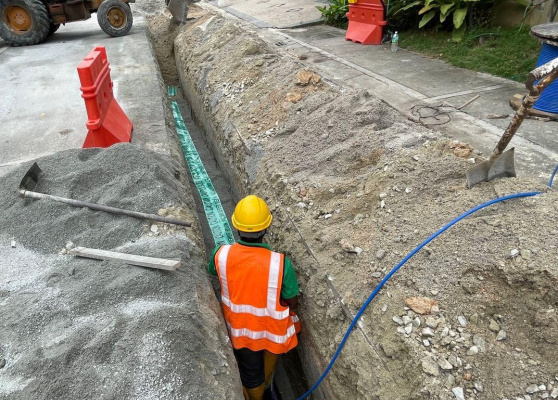 Rehabilitation works of Vacuum Sewerage System at Bandar Ambang Botanic