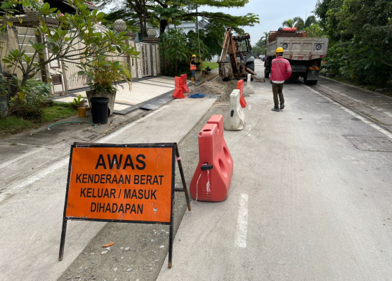 Rehabilitation works of Vacuum Sewerage System at Bandar Ambang Botanic