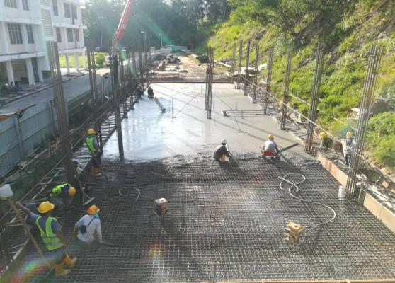 construction of staff quarter 2