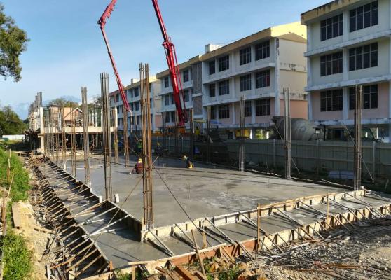 construction of staff quarter 3